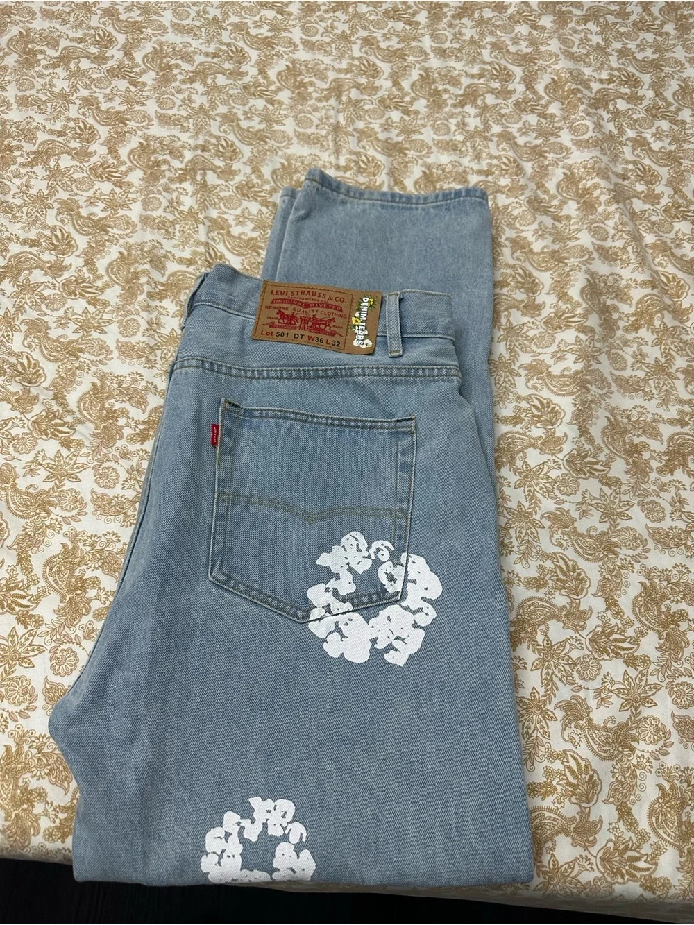Denim Tears The Cotton Wreath Jeans